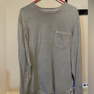 Grey Long-Sleeved Shirt